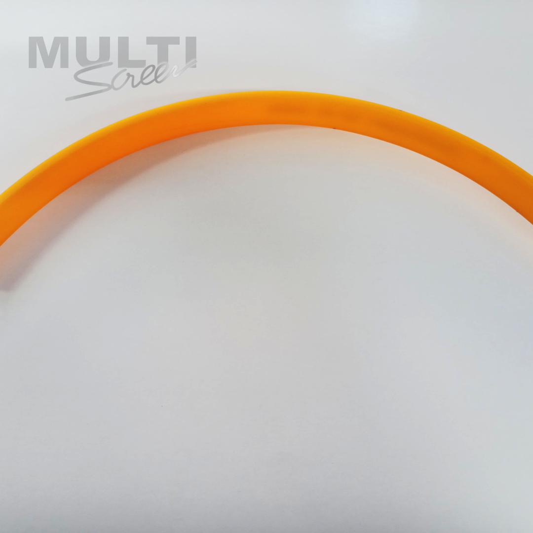 Caucho rectangular para solvente serigrafia