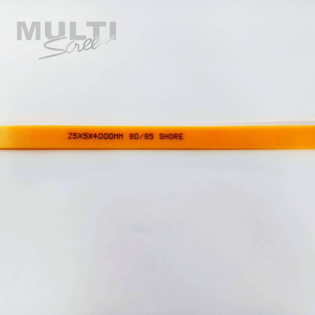 Caucho Rectangular Para Solvente Serigrafia