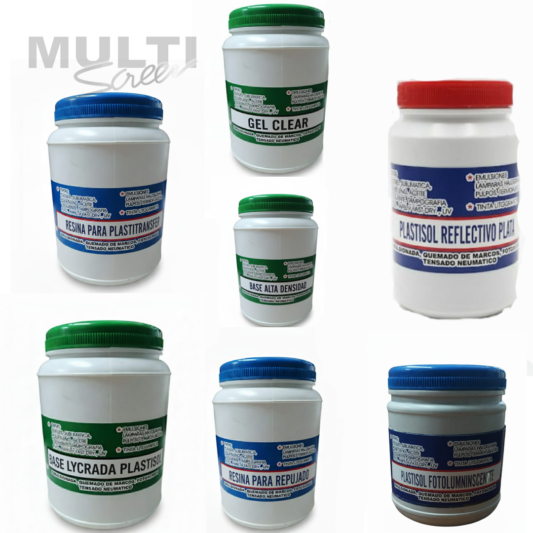 Bases Especiales de plastisol para serigrafia