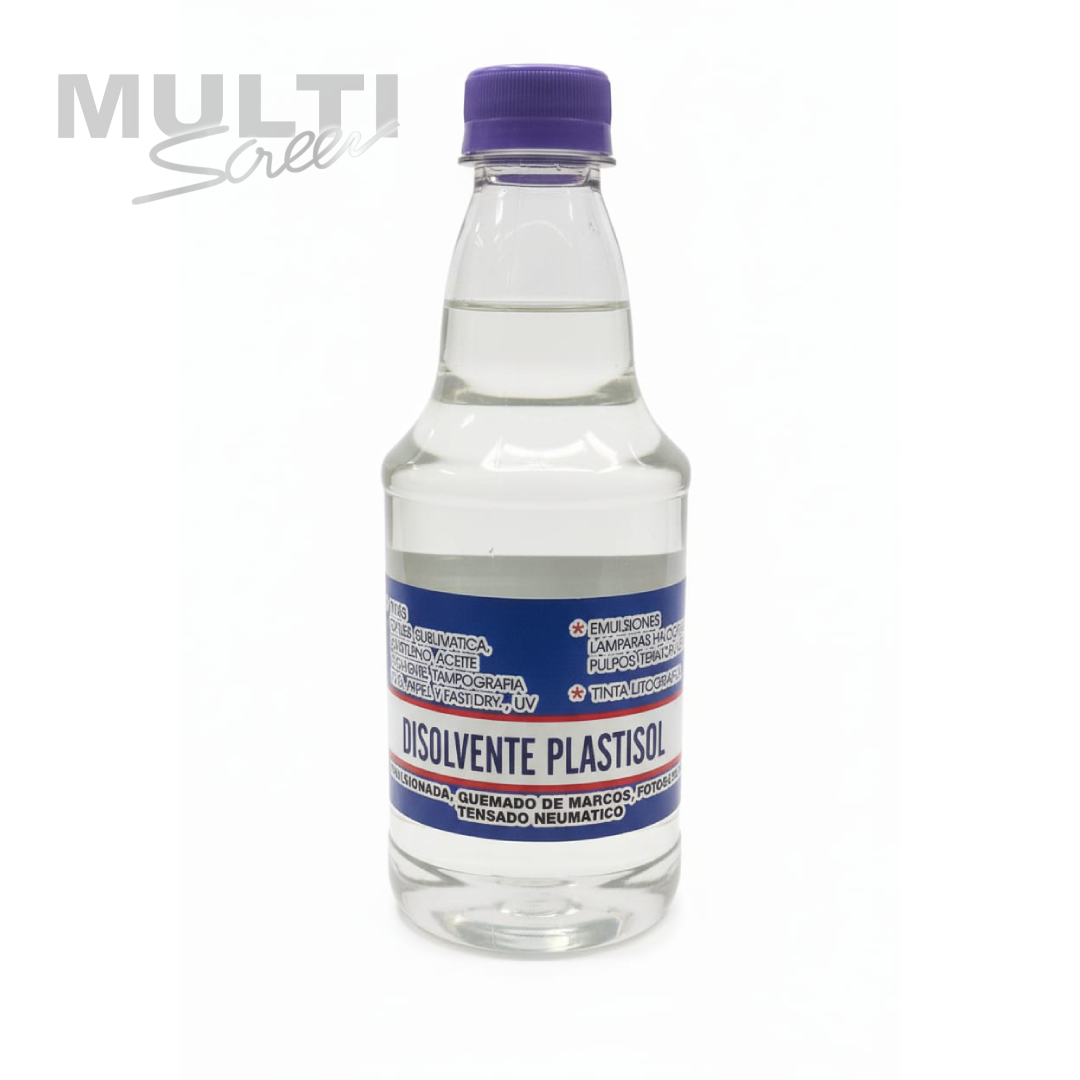 Disolvente palstisol por media botella