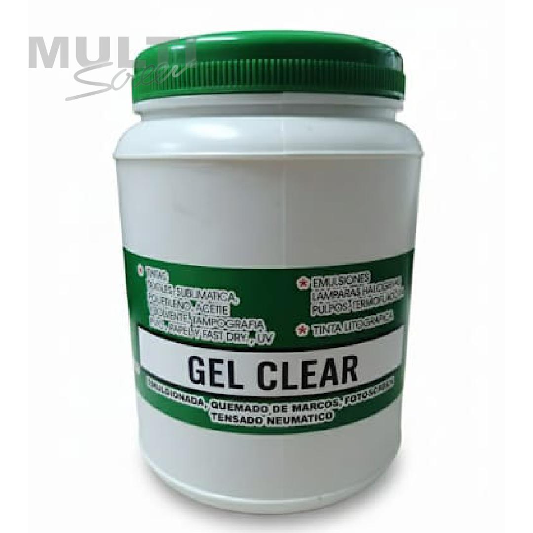 Gel clear (Base espejo) para serigrafia