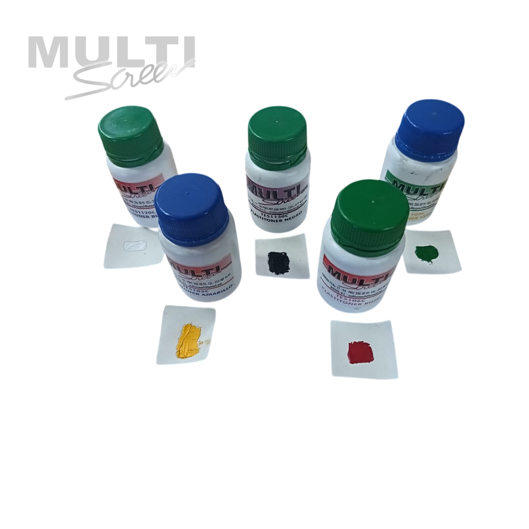 Pigmento para plastisoles de serigrafia