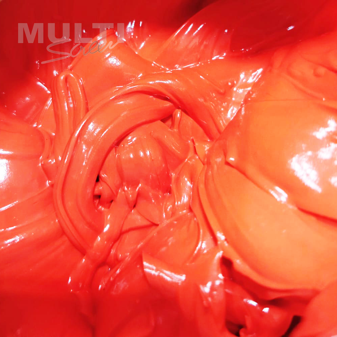 Plastisol naranja para serigrafia