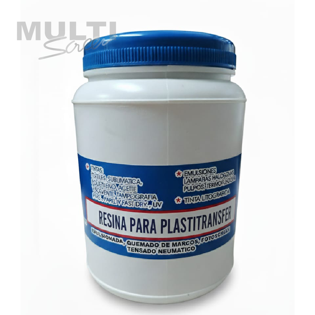 Resina plastitranfer para serigrafia