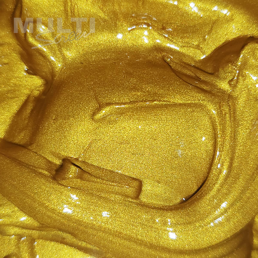 Plastisol dorado 18 kilates para serigrafia