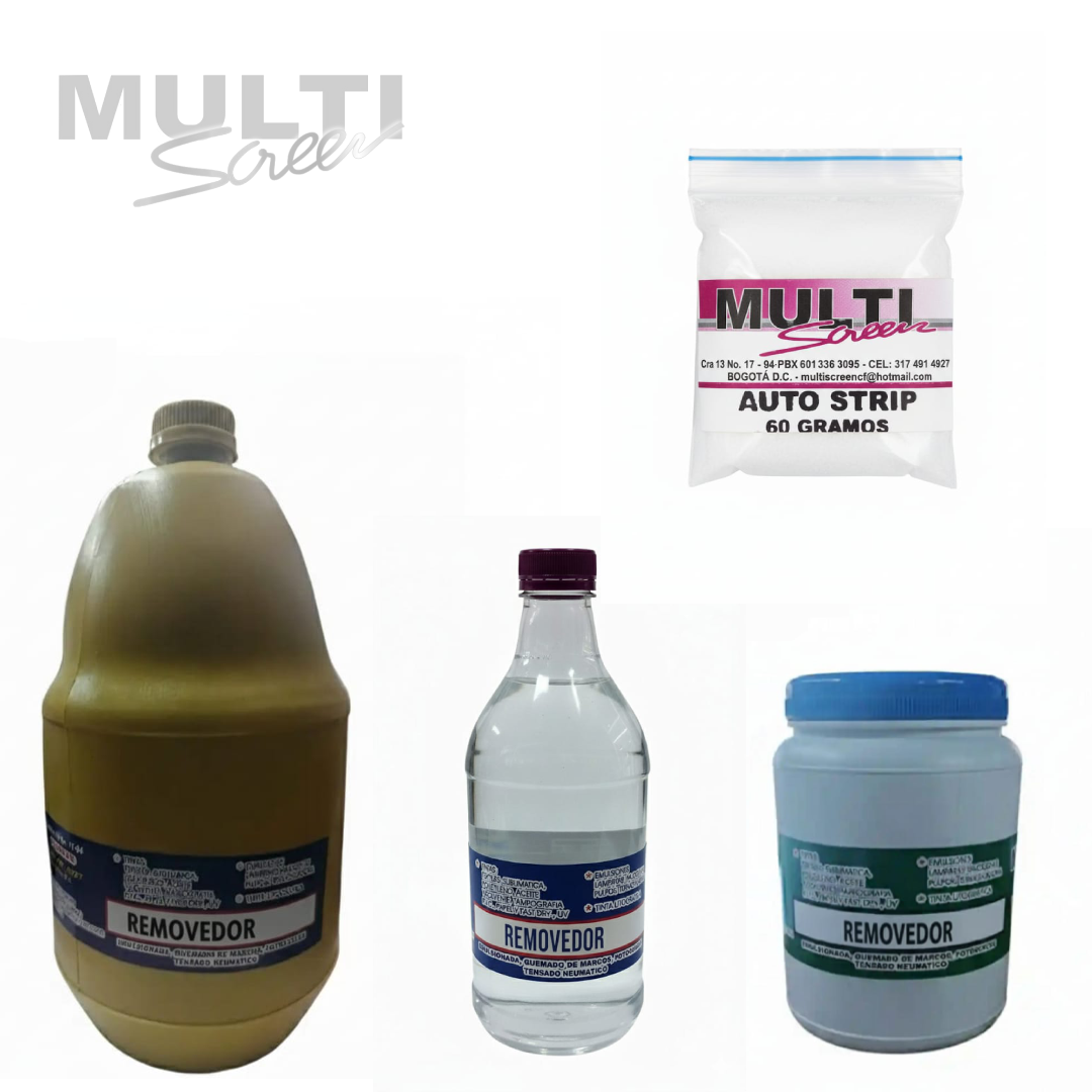 Removedor de emulsiones para serigrafia