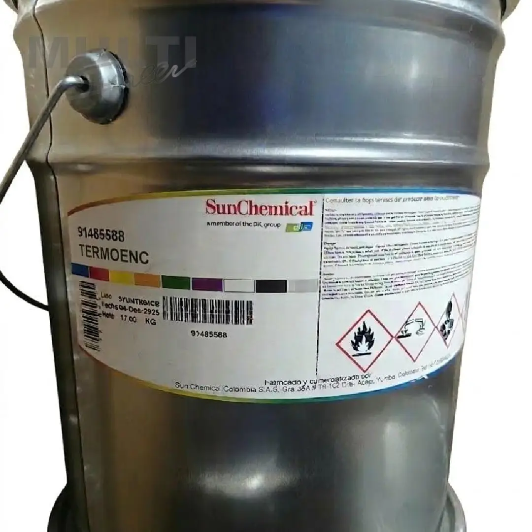 Tinta termoenc de sunchemical